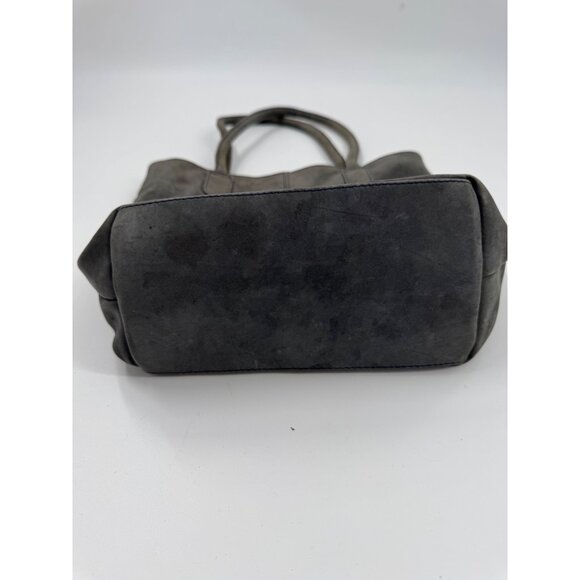 Hobo International Leather Tote Bag Soft Gray Spacious Interior - Picture 11 of 16